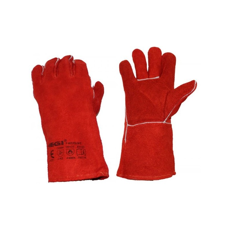 Ws601 Kırmızı Kaynak Eldiveni