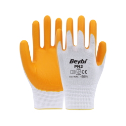 PN2 POLYESTER ÖRME NİTRİL ELDİVEN
